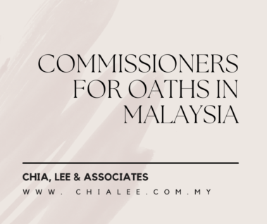 Commissioners for Oaths in Malaysia